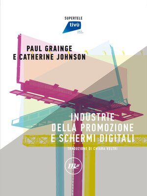 cover image of Industrie della promozione e schermi digitali
